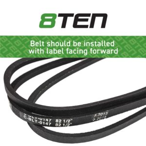 8TEN Drive Belt for AYP GTH 2548 GTH2654 161597 Husqvarna 2654 250 2248XPA 2250C 2554 XPA