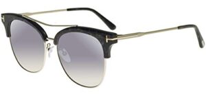 tom ford square sunglasses tf549k 05c gray melange 56mm ft0549