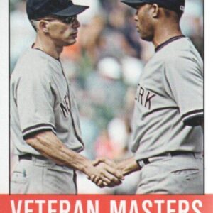 2012 Topps Heritage #43 Mariano Rivera/Joe Girardi Yankees MLB Baseball Card NM-MT