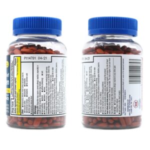 Rite Aid Pharmacy Ibuprofen 200 mg - 500 Coated Brown Caplets - Pain Reliever and Fever Reducer - Migraine Relief - Back Pain Relief - Arthritis Pain Relief Pills - Pain Killer