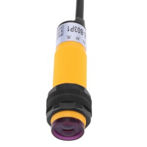 Infrared Ray Through-Beam Reflection Optical Photoelectric Switch Sensor E18-B03P1 5-30cm DC 3 Wire 6-36V PNP IR Photoelectric Sensor Switch