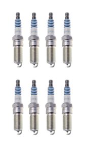 set of 8 oem platinum spark plug sp548 for cadillac chevy ford 11-17