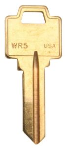 weiser wr5-br wr5 blank key - pack of 50