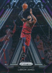 2018-19 prizm all day basketball #10 lebron james los angeles lakers official nba trading card from panini