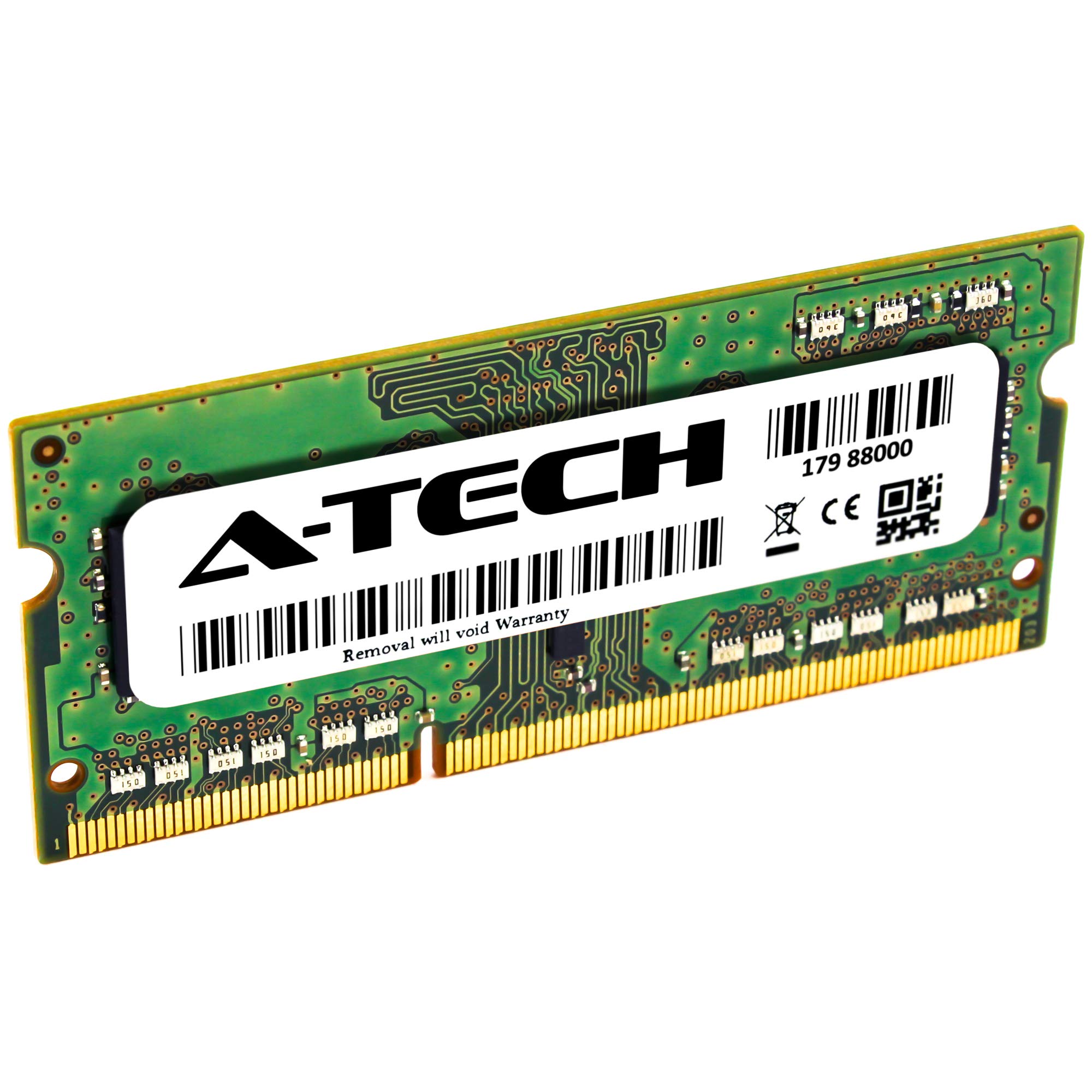 A-Tech 4GB RAM Replacement for Kingston KVR16LS11/4 | DDR3/DDR3L 1600MHz PC3L-12800 1Rx8 1.35V SODIMM 204-Pin Memory Module