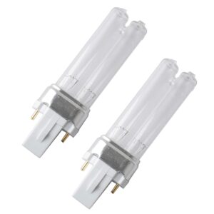 lb4000 replacement bulb compatible with germ guardian ac4825 ac4850pt ac4300bptca ac4300bpt ac4850 ac4900 ac4900ca ac4800 ac4900 purifiers replace 5w uv-c bulb(2 packs)
