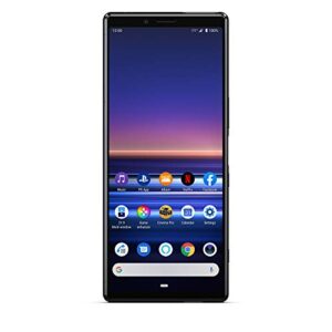 Sony Xperia 1 with Alexa Hands-Free - Unlocked Smartphone - 128GB - Black - (US Warranty) in 6.5" 4K HDR OLED Display