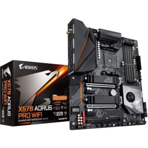 gigabyte x570 aorus pro wi-fi (amd ryzen 3000/x570/atx/pcie4.0/ddr4/usb3.1/realtek alc1220-vb/fins-array heatsink/rgb fusion 2.0/2xm.2 thermal guard/gaming motherboard)