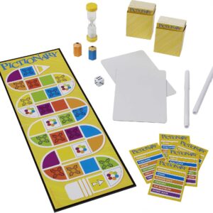 Mattel Games Pictionary Board Game, Drawing Game for Kids, Adults and Game Night, Unique Catch-All Category for 2 Teams (Amazon Exclusive)