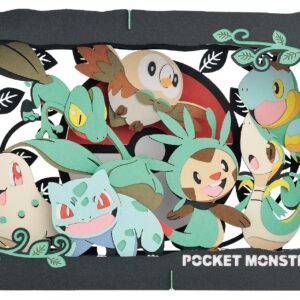 PAPER THEATER Pokemon PT-L06 TYPE: GRASS