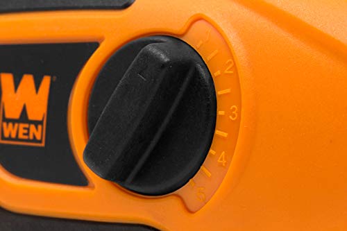 WEN 21D Variable-Depth Carbide-Tipped Engraver for Wood and Metal , Lightweight, Variable Speed, Compact, Orange