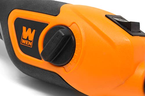 WEN 21D Variable-Depth Carbide-Tipped Engraver for Wood and Metal , Lightweight, Variable Speed, Compact, Orange