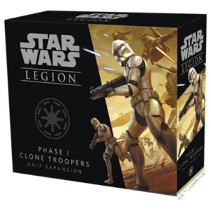 Star Wars Legion Phase 1 Clone Troopers Expansion | Two Player Battle Game | Miniatures Game | Strategy Game for Adults and Teens | Ages 14+ | Average Playtime 3 Hours | Made by Atomic Mass Games