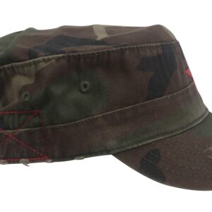 New Army Cadet Adjustable Hat w/Red Star - Camo