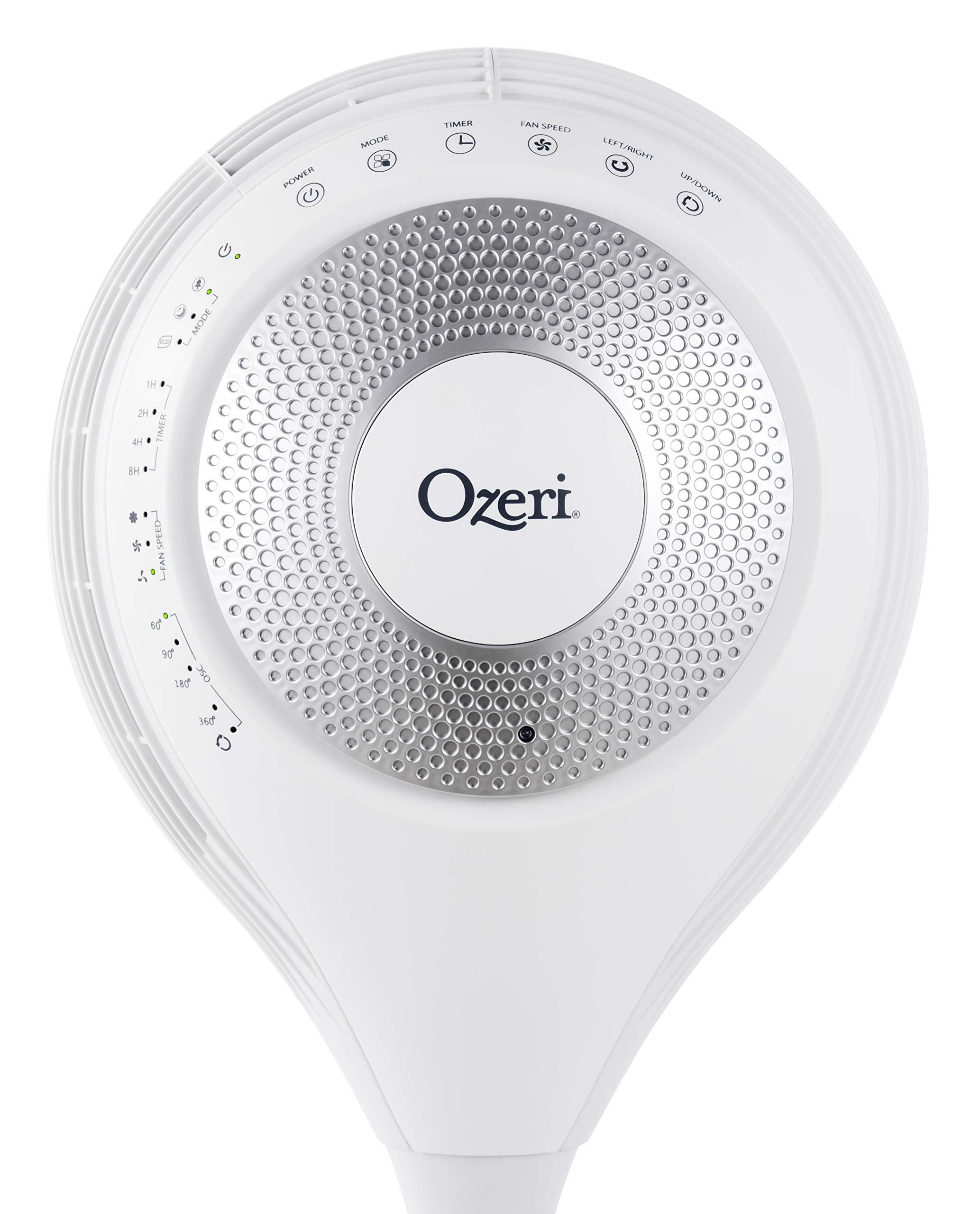 Ozeri 360 Duo Tower Fan, with Dual Oscillation