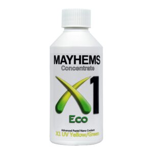 Mayhems - PC Coolant - X1 Concentrate - Eco Friendly Series, UV Fluorescent, 250 ml, Yellow Green