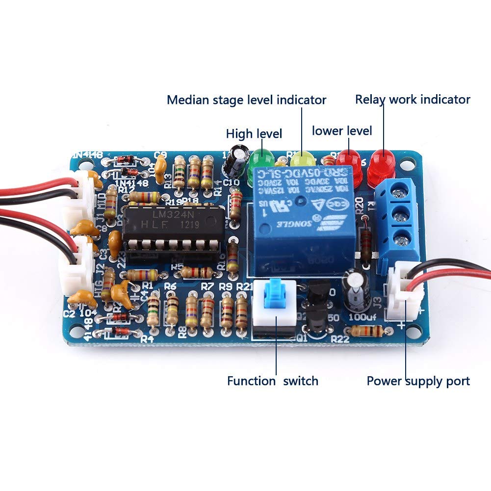 YWBL-WH Liquid Level Controller, Automatic Water Liquid Control Module Water Level Detection Sensor