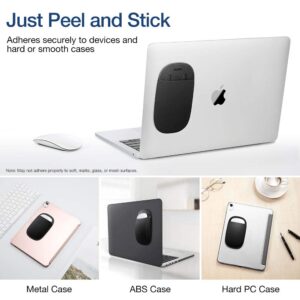 ESR Slim Mouse Holder, Case for Magic Mouse, with Reusable Adhesive, No Glue Residue, Compact Elastic Pouch/Carrying Sleeve, Can Be Attached to iPad or MacBook, Black