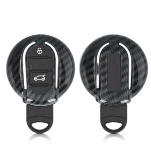 kwmobile key cover compatible with mini - carbon
