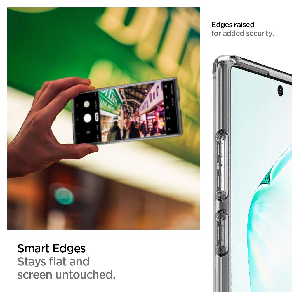 Spigen Ultra Hybrid Designed for Samsung Galaxy Note 10 Plus Case/Galaxy Note 10 Plus 5G Case (2019) - Crystal Clear