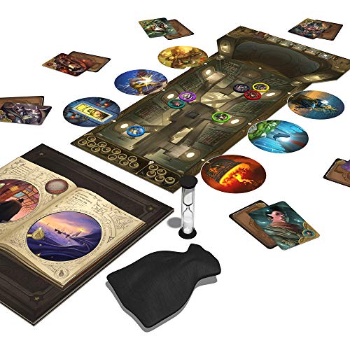 Obscurio Board Game - Navigate The Sorcerer's Library in This Intriguing Game! Cooperative Game for Kids and Adults, Ages 10+, 2-8 Players, 45 Minute Playtime, Made by Libellud