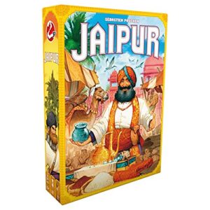 Jaipur Board Game - Strategy Trading Game for Ages 10+, 2 Players, 30 Min Playtime, New Edition by Space Cowboys