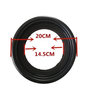 Mercane Widewheel Electric Scooter Front and Rear Universal Original Replacement Solid Tire Wide Wheel