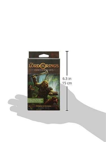 The Lord of the Rings Journeys in Middle-earth Villains of Eriador FIGURE PACK - Adventure Board Game for Kids and Adults, Ages 14+, 1-5 Players, 60+ Minute Playtime, Made by Fantasy Flight Games