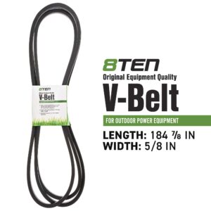 8TEN Deck Belt for Toro 60 inch Titan ZX6000 ZX6020 ZX6030 ZX6050 MX6000 Zero Turn Mower 115-4972 133-1168