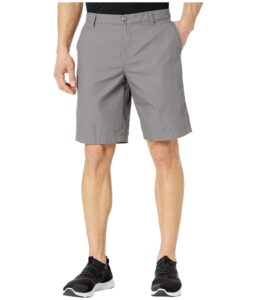 columbia men's pfg bonehead ii shorts, 100% cotton canvas city grey
