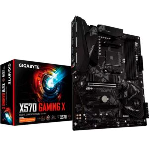 Gigabyte X570 Gaming X (AMD Ryzen 3000/X570/ATX/PCIe4.0/DDR4/USB3.1/Realtek ALC887/HDMI 2.0B/RGB Fusion 2.0/Realtek GbE 8118 LAN/Gaming Motherboard)