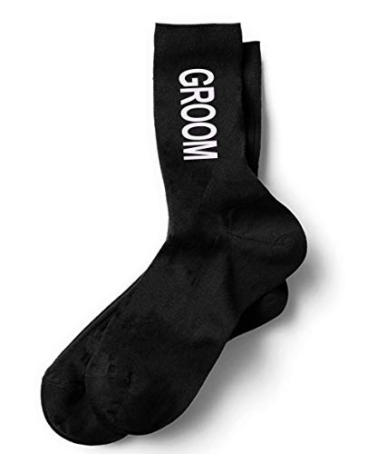 The Paisley Box Groom Socks/Men's Wedding Socks/Wedding Day Groom Socks (Groom)