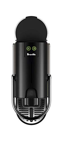 Nespresso Pixie Espresso Machine by Breville with Milk Frother, Titan