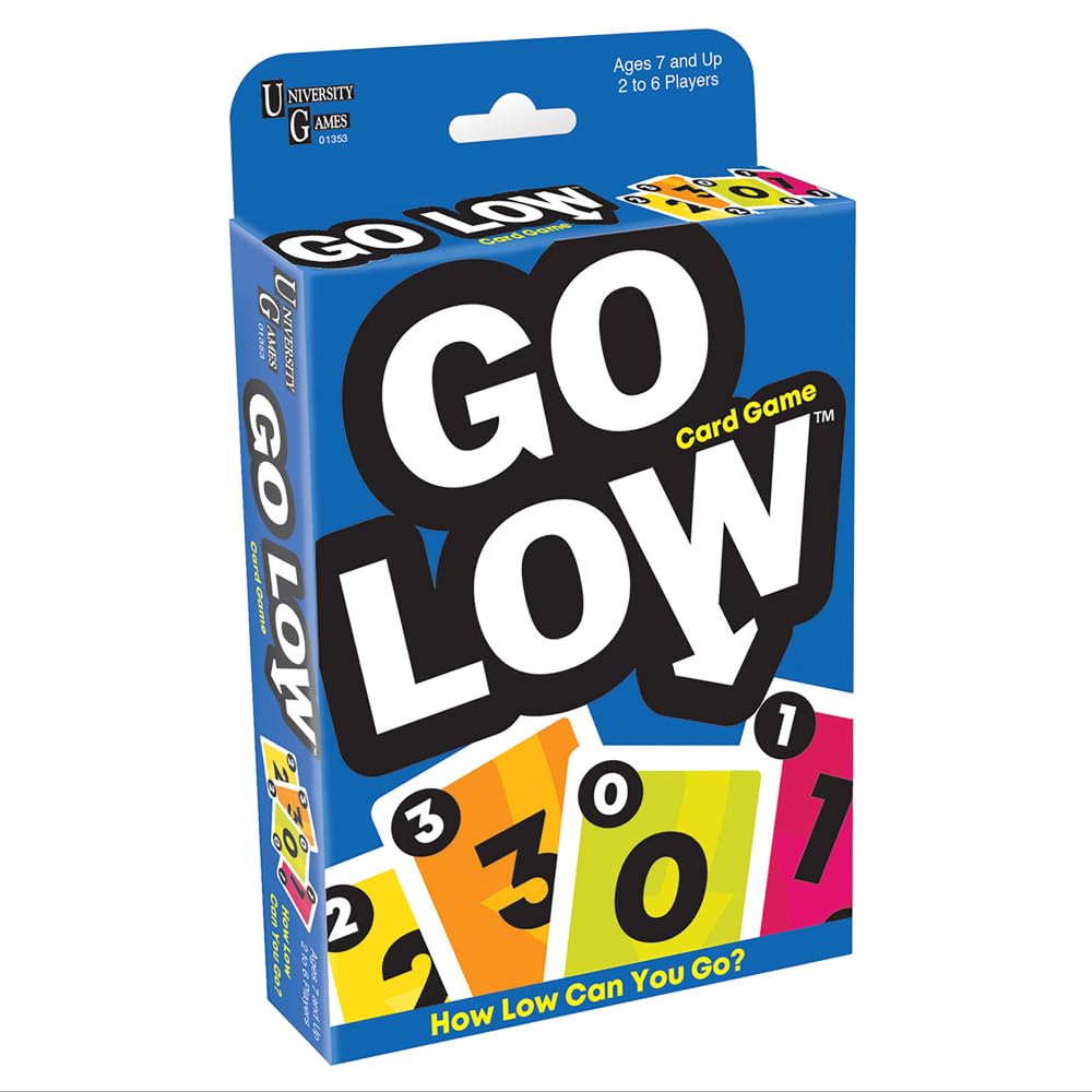 University Games Go Low Card Game Small