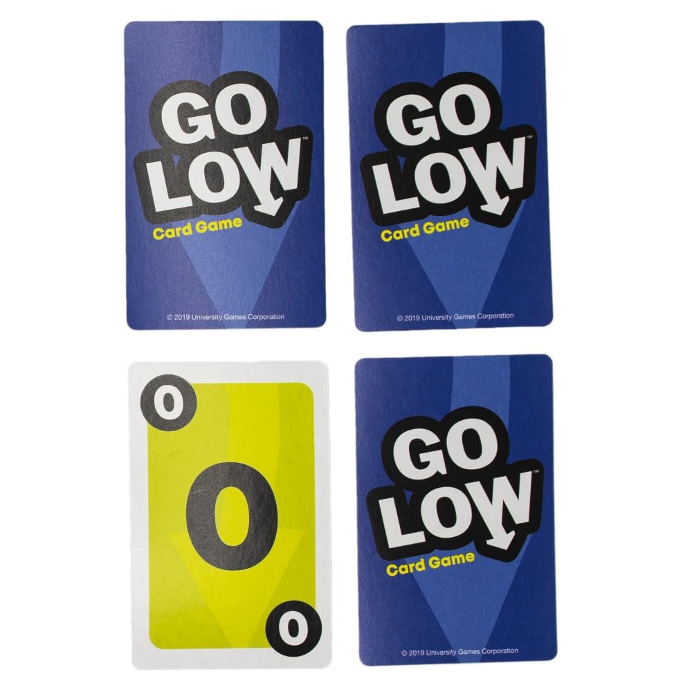 University Games Go Low Card Game Small