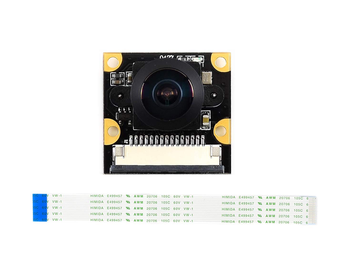 Waveshare IMX219-160 Camera, Compatible with Raspberry Pi 5, Applicable for Jetson Nano, 8 Megapixels, 160° FOV