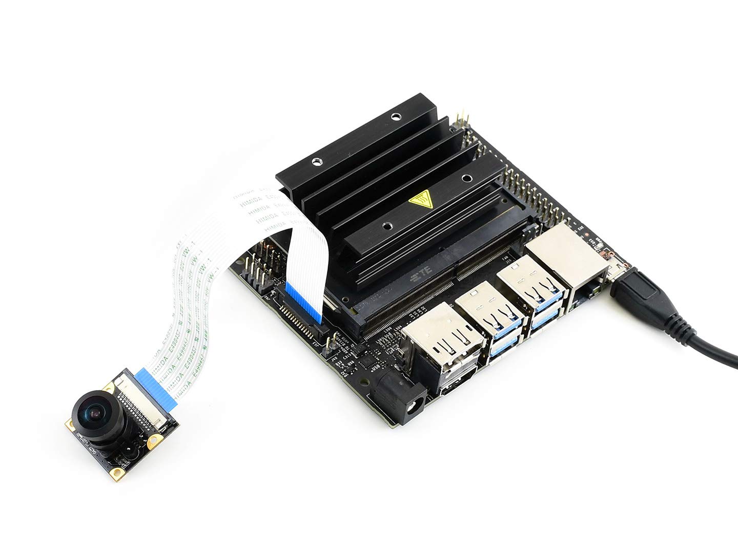 Waveshare IMX219-160 Camera, Compatible with Raspberry Pi 5, Applicable for Jetson Nano, 8 Megapixels, 160° FOV