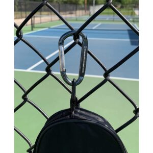 Boomer Pickleball Paddle Carry Case - Keep your paddle clean, dry and protected - Convenient carrying strap and D-clip for attaching to fences and hooks.