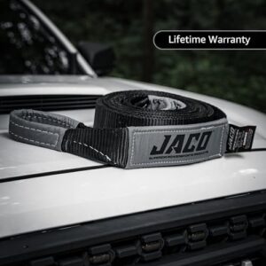 JACO 4X4 TowPro Recovery Tow Strap - 3 inch x 30 ft | Off Road Towing Rope (31,542 lbs)