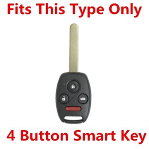 Rpkey Silicone Keyless Entry Remote Control Key Fob Cover Case protector Replacement Fit For Honda Accord Accord Crosstour CR-V Civic Element Pilot OUCG8D-380H-A N5F-S0084A N5F-A05TAA