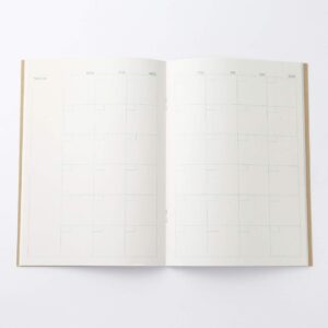 MUJI Planner (Monthly Planner A5 Size)