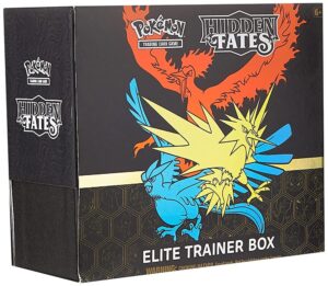 pokémon tcg: hidden fates elite trainer box, multi