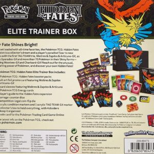 Pokémon TCG: Hidden Fates Elite Trainer Box, Multi