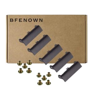 [ 5 pack ] bfenown replacement hdd hard drive caddy door cover with hdd screws for dell latitude e6430 e6530 e6330