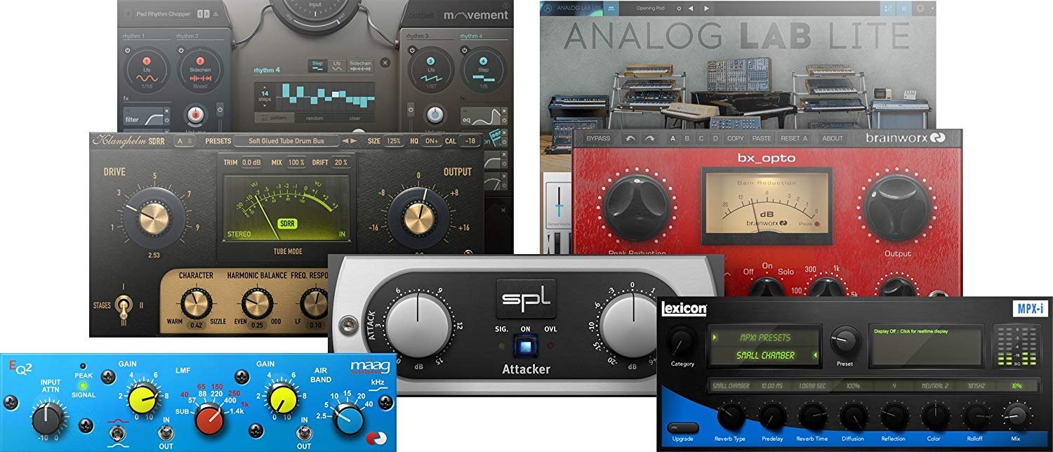 Presonus AudioBox 96 Audio Interface (May Vary Blue or Black) Complete Studio Bundle with Studio One Artist Software Pack w/Eris 3.5 Pair Studio Monitors, Condenser Microphone, 1/4” Instrument Cables