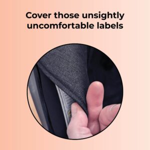 Peradi Baby Car Seat Liner Protector for Doona Carseat Stroller Comfortable Washable Denim Fabric Padded for Babies Girl and Boy (Black)