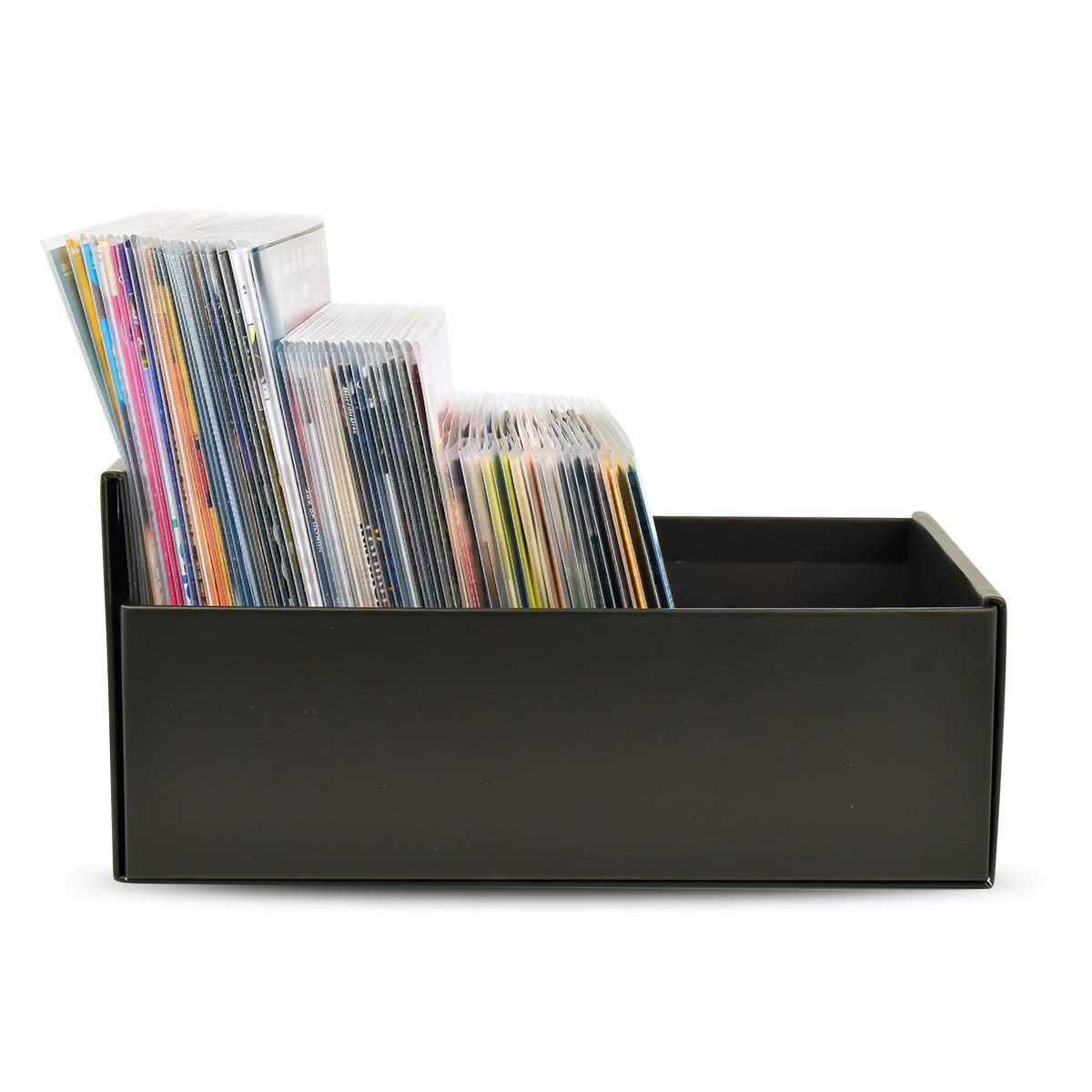 Tarifold Storage Box for DVD's, CD's, Blu-ray Disc's, and Xbox Video Games, Black (10290)