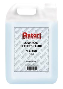 antari fll-4 low lying fog fluid, 4 liter