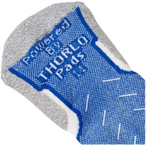 thorlos Experia Multi-Sport Thin Padded Low Cut 3 Pair Pack Socks Sockshosiery, Royal, Small