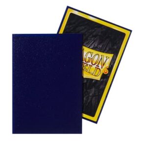 Dragon Shield Japanese Size Sleeves – Matte Night Blue 60CT - Card Sleeves Smooth & Tough - Compatible with Pokemon, Yugioh, & More– TCG, OCG,AT-11142